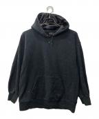 JORDANジョーダン）の古着「ダメージ加工パーカー」｜ブラック