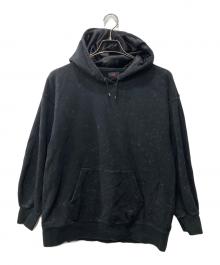 JORDAN（ジョーダン）の古着「ダメージ加工パーカー」｜ブラック
