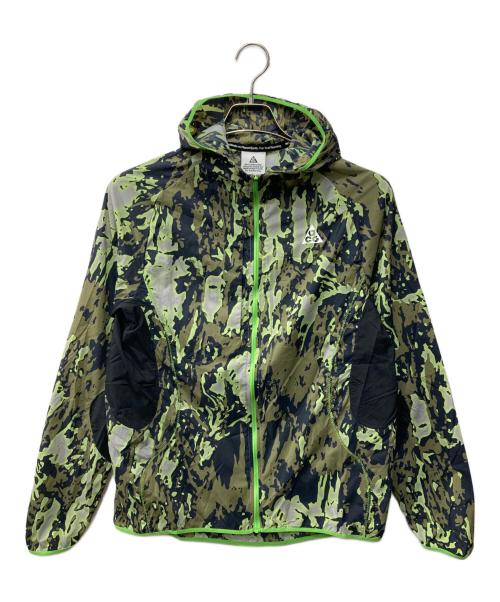 NIKE ACG（ナイキエーシージー）NIKE ACG (ナイキエーシージー) DF TRAIL ENERGY JACKET トレイルエナジージャケット グリーン サイズ:Ｓの古着・服飾アイテム