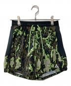 NIKE ACGナイキエーシージー）の古着「トレイルランニング⁠ショートパンツ」｜グリーン