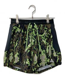 NIKE ACG（ナイキエーシージー）の古着「トレイルランニング⁠ショートパンツ」｜グリーン