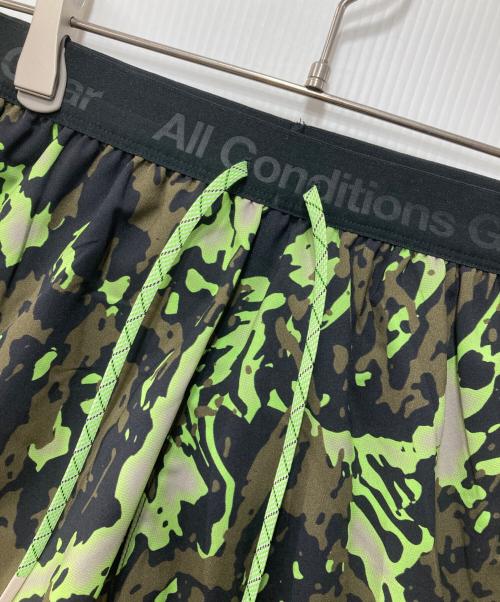NIKE ACG（ナイキエーシージー）NIKE ACG (ナイキエーシージー) トレイルランニング⁠ショートパンツ グリーン サイズ:Sの古着・服飾アイテム