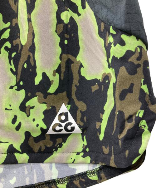 NIKE ACG（ナイキエーシージー）NIKE ACG (ナイキエーシージー) トレイルランニング⁠ショートパンツ グリーン サイズ:Sの古着・服飾アイテム