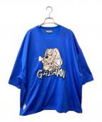 GALFYガルフィー）の古着「ゲームシャツ/メッシュシャツ」｜ブルー