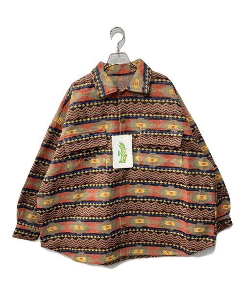 WudgeBOY（ワッジボーイ）WudgeBoy (ワッジボーイ) ゴブランジャケット ベージュ サイズ:Lの古着・服飾アイテム