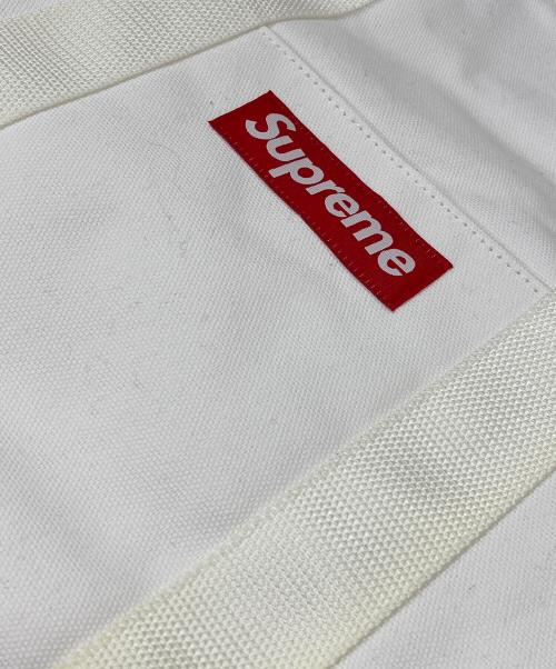 SUPREME（シュプリーム）Supreme (シュプリーム) トートバッグ ホワイトの古着・服飾アイテム