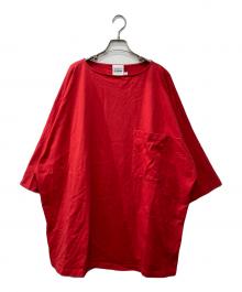 Desigual（デシグアル）の古着「HEDWIDE Tシャツ3/4スリーブ」｜レッド