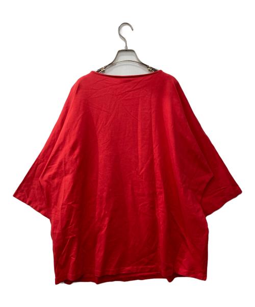 Desigual（デシグアル）Desigual (デシグアル) HEDWIDE Tシャツ3/4スリーブ レッド サイズ:Uの古着・服飾アイテム