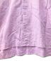 中古・古着 HOMME PLISSE ISSEY MIYAKE (オム プリッセ イッセイ ミヤケ) スタンドカラーS/Sリネンシャツ パープル サイズ:3：18000円