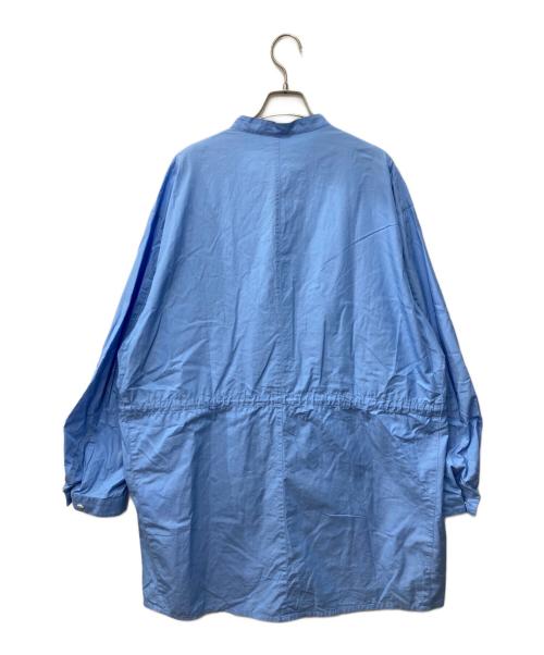 digawel（ディガウェル）DIGAWEL (ディガウェル) ウエストドローコードシャツ ブルー サイズ:3の古着・服飾アイテム