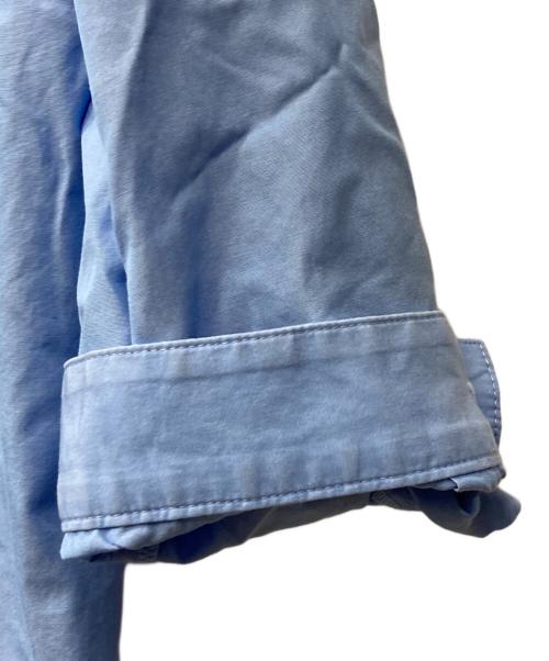 digawel（ディガウェル）DIGAWEL (ディガウェル) ウエストドローコードシャツ ブルー サイズ:3の古着・服飾アイテム