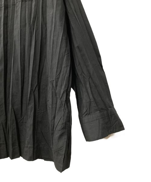ISSEY MIYAKE MEN（イッセイミヤケメン）ISSEY MIYAKE MEN (イッセイミヤケメン) アーカイブシワ加工シャツ ブラック サイズ:XLの古着・服飾アイテム
