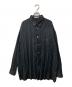 ISSEY MIYAKE MEN（イッセイミヤケメン）の古着「アーカイブシワ加工シャツ」｜ブラック