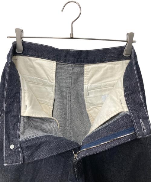 Graphpaper（グラフペーパー）Graphpaper (グラフペーパー) Colorfast Denim Two Tuck Pants/デニムパンツ グレー サイズ:2の古着・服飾アイテム