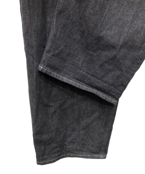 Graphpaper（グラフペーパー）Graphpaper (グラフペーパー) Colorfast Denim Two Tuck Pants/デニムパンツ グレー サイズ:2の古着・服飾アイテム