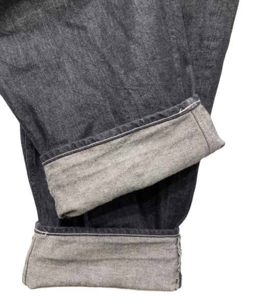 Graphpaper（グラフペーパー）Graphpaper (グラフペーパー) Colorfast Denim Two Tuck Pants/デニムパンツ グレー サイズ:2の古着・服飾アイテム