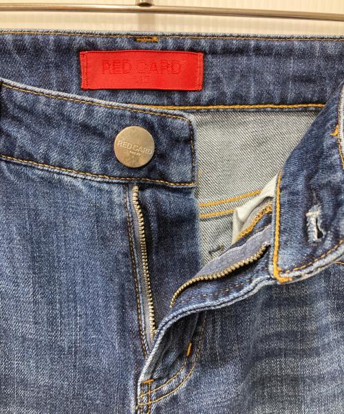 RED CARD（レッドカード）RED CARD (レッドカード) デニム ライン ワイドパンツ インディゴ サイズ:38の古着・服飾アイテム
