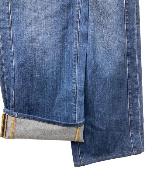 RED CARD（レッドカード）RED CARD (レッドカード) デニム ライン ワイドパンツ インディゴ サイズ:38の古着・服飾アイテム