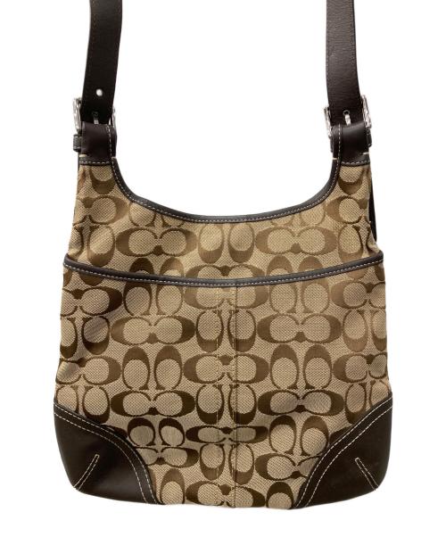 COACH（コーチ）COACH (コーチ) ショルダーバッグ ブラウンの古着・服飾アイテム