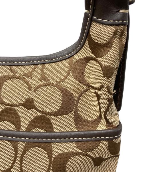 COACH（コーチ）COACH (コーチ) ショルダーバッグ ブラウンの古着・服飾アイテム