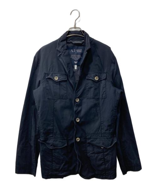 ARMANI JEANS（アルマーニジーンズ）ARMANI JEANS (アルマーニジーンズ) ジャケット ネイビー サイズ:Mの古着・服飾アイテム