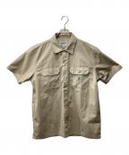 Carhartt WIPカーハート ワーク イン プログレス）の古着「S/Sマスターシャツ/ワークシャツ」｜ベージュ