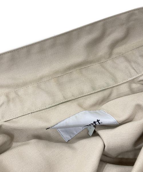 Carhartt WIP（カーハート ワーク イン プログレス）CARHARTT WIP (カーハート ワーク イン プログレス) S/Sマスターシャツ/ワークシャツ ベージュ サイズ:Lの古着・服飾アイテム