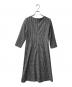 LAUTRE AMONT (ロートレアモン) ハイテンションツィードプリントワンピース グレー サイズ:36：8000円