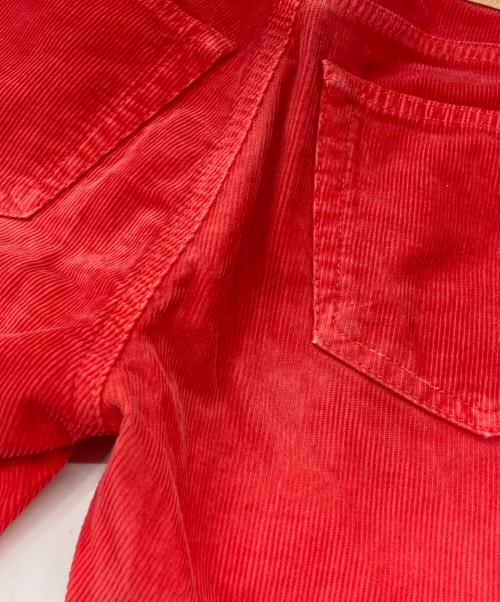 ACNE STUDIOS Bla konst（アクネステュディオスブロコンスト）Acne Studios Bla Konst (アクネステュディオスブロコンスト) コーデュロイパンツ レッド サイズ:25の古着・服飾アイテム