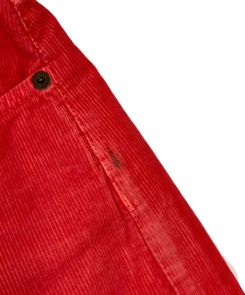 ACNE STUDIOS Bla konst（アクネステュディオスブロコンスト）Acne Studios Bla Konst (アクネステュディオスブロコンスト) コーデュロイパンツ レッド サイズ:25の古着・服飾アイテム