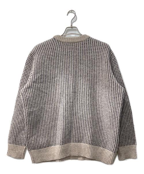 L.L.Bean（エルエルビーン）L.L.Bean (エルエルビーン) バーズアイニット ベージュ サイズ:ＸＬの古着・服飾アイテム