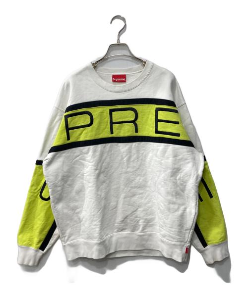 SUPREME（シュプリーム）Supreme (シュプリーム) 裏起毛スウェット ホワイト サイズ:Mの古着・服飾アイテム