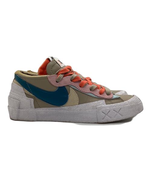NIKE（ナイキ）NIKE (ナイキ) sacai (サカイ) スニーカー BLAZER LOW ブラウン サイズ:23の古着・服飾アイテム