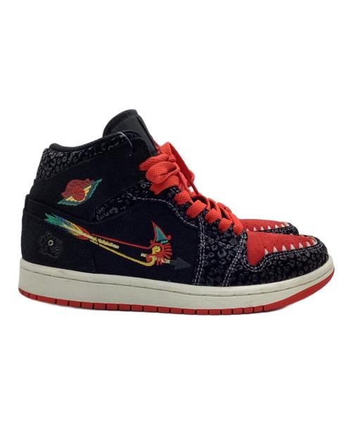NIKE（ナイキ）NIKE (ナイキ) AIR JORDAN1 MID SIEMPIA FAMILIA/ハイカットスニーカー ブラック サイズ:23.5の古着・服飾アイテム