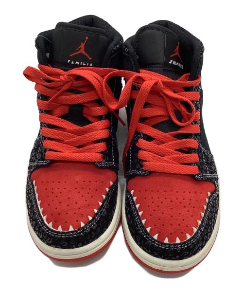 NIKE（ナイキ）NIKE (ナイキ) AIR JORDAN1 MID SIEMPIA FAMILIA/ハイカットスニーカー ブラック サイズ:23.5の古着・服飾アイテム