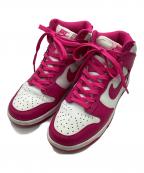NIKEナイキ）の古着「ハイカットスニーカー」｜ピンク