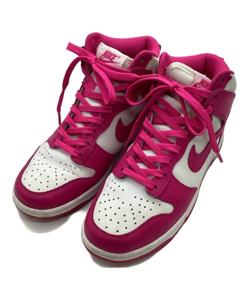 NIKE（ナイキ）NIKE (ナイキ) ハイカットスニーカー ピンク サイズ:23の古着・服飾アイテム