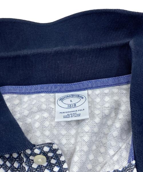 BROOKS BROTHERS（ブルックスブラザーズ）BROOKS BROTHERS (ブルックスブラザーズ) ポロシャツ ネイビー サイズ:Lの古着・服飾アイテム