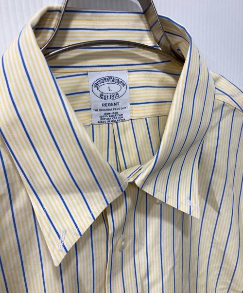 BROOKS BROTHERS（ブルックスブラザーズ）BROOKS BROTHERS (ブルックスブラザーズ) 半袖シャツ イエロー サイズ:Lの古着・服飾アイテム
