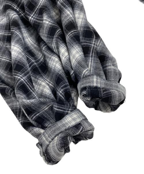 HER LIP TO（ハーリップトゥ）Her lip to (ハーリップトゥ) オンブレチェックワンピース/Marion Plaid Shirt Dress ブラック サイズ:Sの古着・服飾アイテム