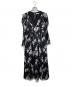 Her lip to（ハーリップトゥ）の古着「Muse Floral Cut-Out Dress/ワンピース」｜ネイビー