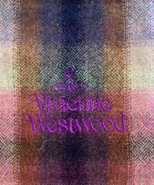 Vivienne Westwood（ヴィヴィアンウエストウッド）Vivienne Westwood (ヴィヴィアンウエストウッド) ウールストール パープルの古着・服飾アイテム