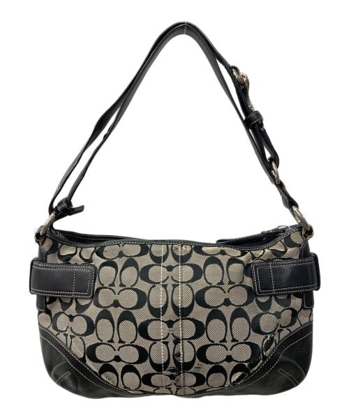 COACH（コーチ）COACH (コーチ) シグネチャーバッグ グレーの古着・服飾アイテム