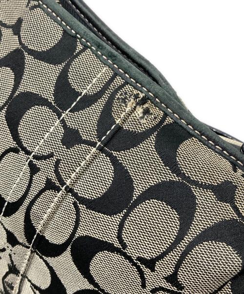 COACH（コーチ）COACH (コーチ) シグネチャーバッグ グレーの古着・服飾アイテム