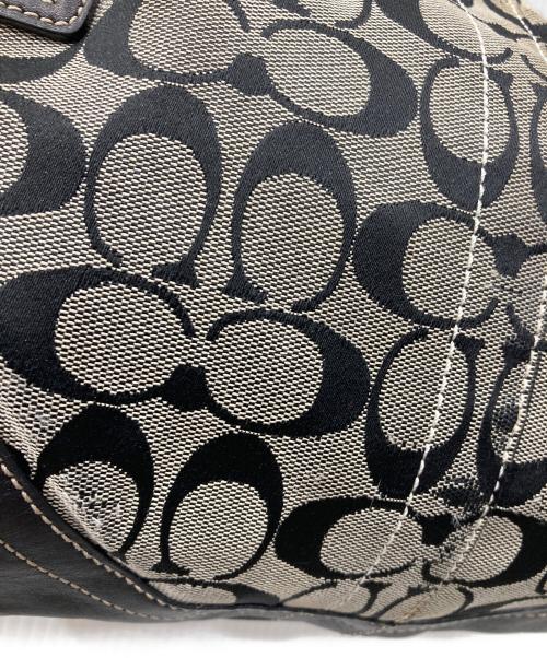COACH（コーチ）COACH (コーチ) シグネチャーバッグ グレーの古着・服飾アイテム