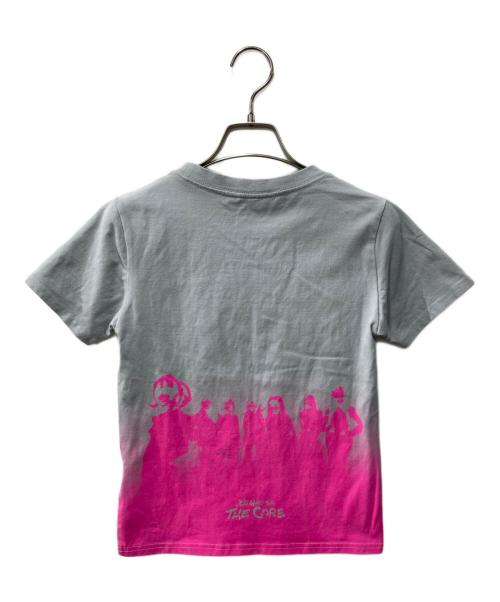 XGALX（エックスギャラックス）XGALX (エックスギャラックス) プリントTシャツ グレー サイズ:Sの古着・服飾アイテム