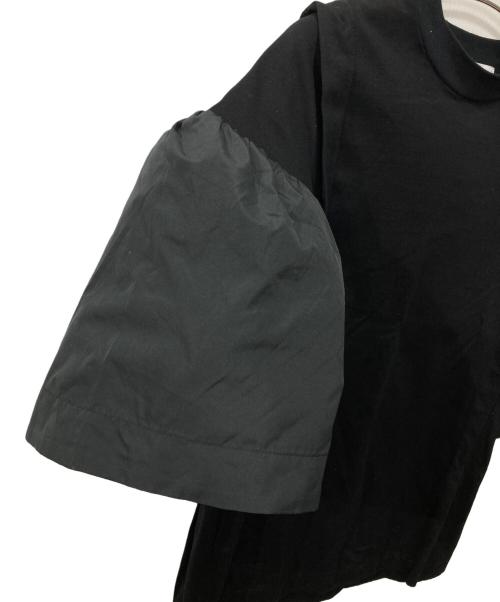 TOGA PULLA（トーガ プルラ）TOGA PULLA (トーガ プルラ) 切替カットソー ブラック サイズ:36の古着・服飾アイテム