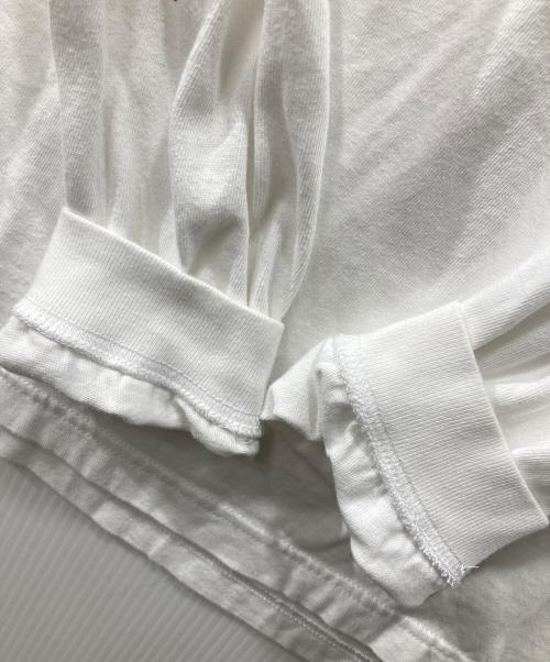 TOGA TOO（トーガ・トゥ）TOGA TOO (トーガ・トゥ) Print tee LS/プリントロングTシャツ ホワイト サイズ:Mの古着・服飾アイテム