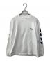 TOGA TOO（トーガ・トゥ）の古着「Print tee LS/プリントロングTシャツ」｜ホワイト