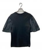 TOGA ARCHIVESトーガアーカイブス）の古着「切替カットソー」｜ブラック